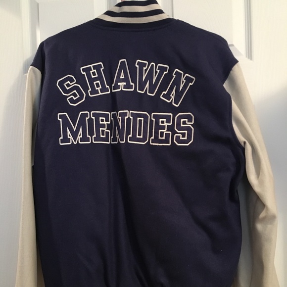 shawn mendes varsity jacket